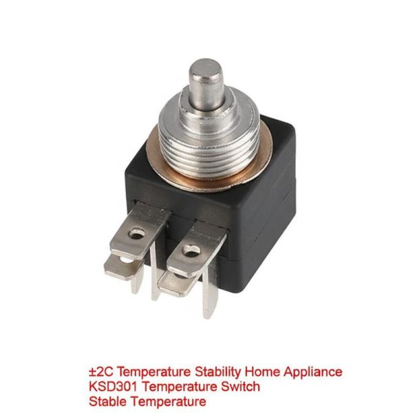 Quality ±2C Temperature Stability Home Appliance KSD301 Temperature Switch Stable Temperature wholesale