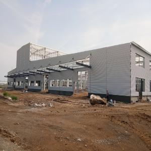 China Custom Steel Structure Shed with Sandwich Panel Roof and Wall on sale