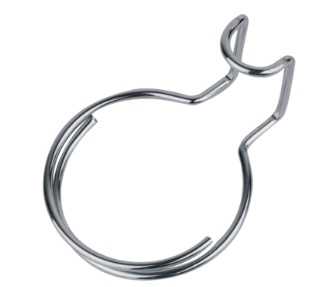 200N FTTH CMR ISO 9001 Fiber Drop Wire Clamp , Vertical Cable Management Rings