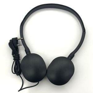 Single PIN Plug Airplane Headsets with High Sensitivity 104±10%DB and Colorful