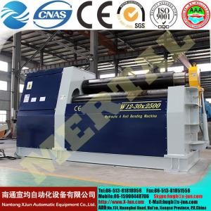 MCLW12CNC-12*2000 Hydraulic 4 Roller Plate Rolling/bending Machine with CE