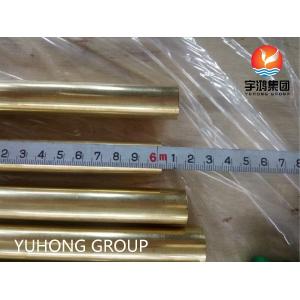 ASTM B111 C44300 Copper Alloy Seamless Tube For Condenser