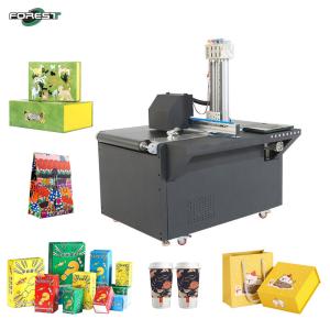 Ethernet Interface Flatbed Digital Printer ODM Cardboard Box Printer