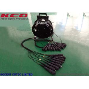 Tactical Military Fiber Optic Patch Cord with 2 Cores 4 Cores UV Resistant for