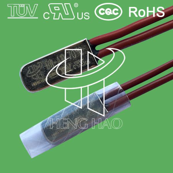 Quality Auto Reset Thermal Protector Fuse   Metal Case Thermal Protection Switch wholesale