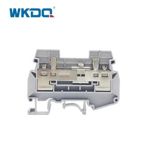 Cheap JERTK/S Din Rail Screw Terminal Block 6mm2 Test Disconnect Terminal Block for sale