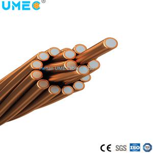 Overhead Copper Clad Steel Wire CCS with 40% Conductivity and ASTM B-452