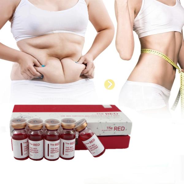 Quality The RED Ampoule Fat Shots Weight Loss 10cc Body Stomach Fat Dissolving Injections wholesale