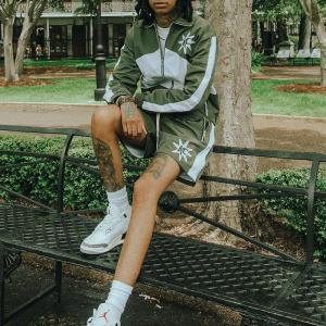 Custom Logo High Quality Streetwear Windbreaker Jacket Jogging Nylon Tracksuit