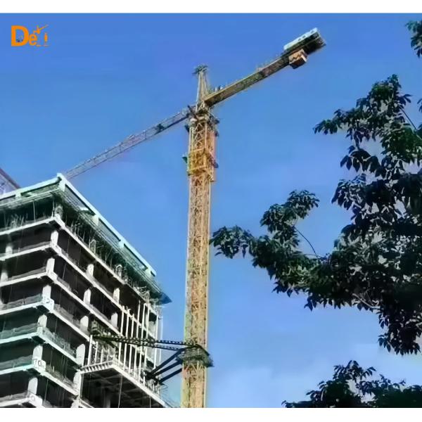2nd Hand Construction Tower Crane Zoomlion 7052 Year 2020 25 Ton Load