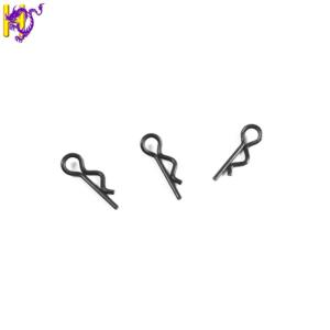 R Shape Zinc Galvanized Wire Form Spring Metal Spring Clips Pins