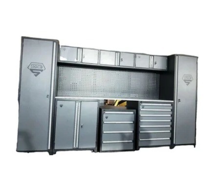 Customized Support Tool Storage Cabinet for Heavy Duty Metal Garage Corner