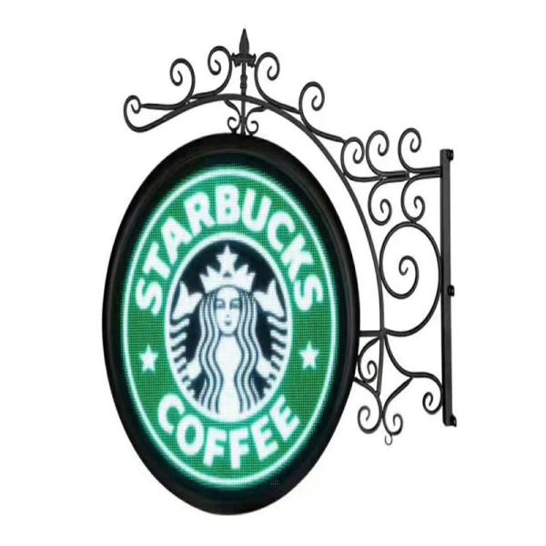 Quality P4.68RGB Outdoor One Side / Two Sides Round Led Screen With 600mm Diameter wholesale