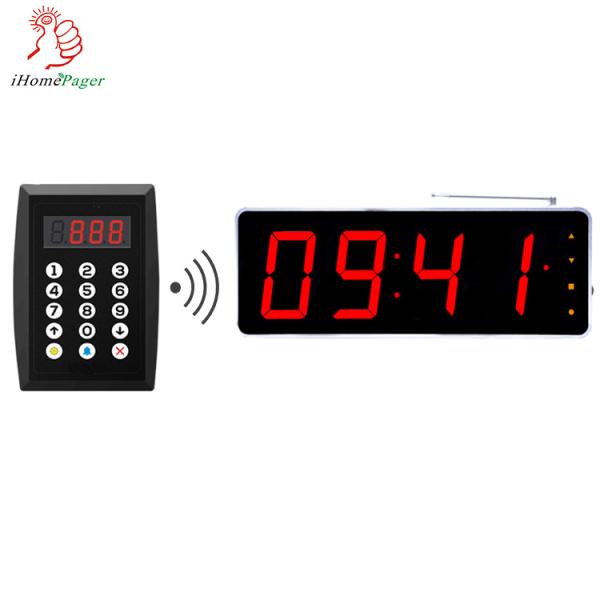 Quality simple queue calling keypad and 4 digits number LED display wholesale