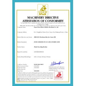 Waste Recycling Plastic Machines PP PE PS ABS Recycling Machine for Plastic