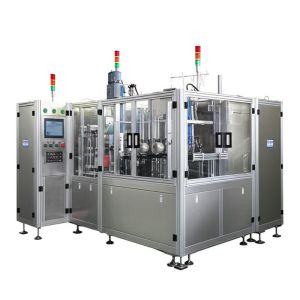 Low Noise And Smooth Mechanical Double Folding Cover Assembly Machine For