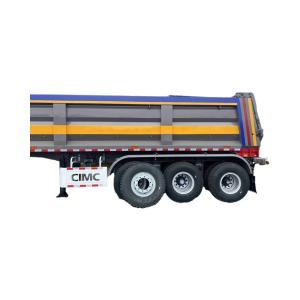 Cheap CIMC Second hand New Design Tipper Dump Semi-Trailer for sale