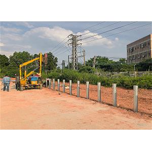 EVA Road Highway Safety Guardrail Crash Barrier With Galvanized Beam