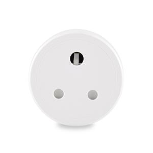 Cheap Indian Standard 10A WiFi Smart Plug with Socket Power Metering Function for sale