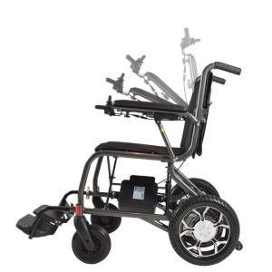 China Lithium Battery Lightweight Power Wheelchair Foldable With PU Tire on sale