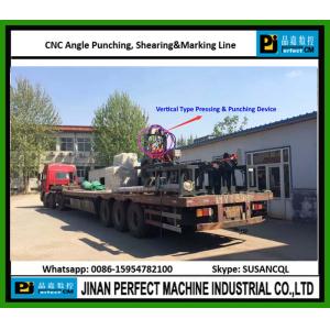 China CNC Angle Punching Shearing and Marking Line - Single Blade Shearing Iron