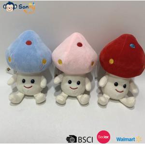 Three-Color Recording Left And Right Moving Mushroom Electric Plush Soft Doll