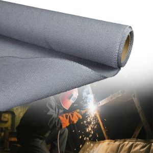 Heat Resistant and Abrasion Resistant PU Coated Fiberglass Fabric with 1m to 1