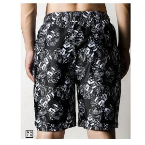 2018 newest design men's summer cool dye sublimation printed beach short Mens