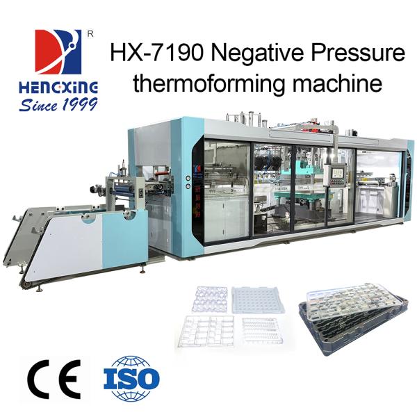 Quality Automatic Three-Station High Speed Plastic Thermoforming Machine Positive Negative Pressure Blister Forming for PS wholesale