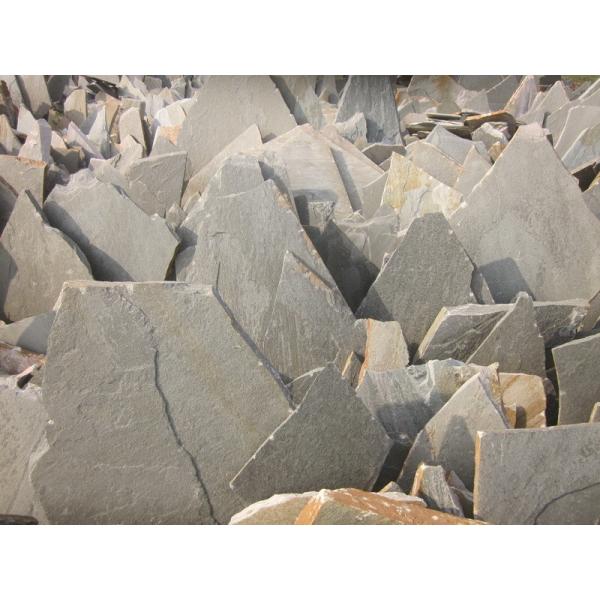 Grey Slate Random Flagstone,Irregular Flagstones,Crazy Stone,Landscaping Stones