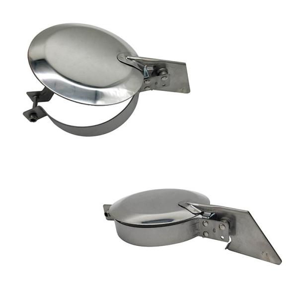 Quality Rustproof 304 Stainless Steel Exhaust Rain Cap Flapper 4.5inch wholesale