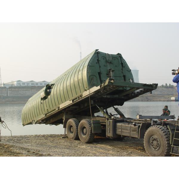 Ferry Military Pontoon Bridge Tracked Load 72t Or Wheel Load 83t To Cross Over