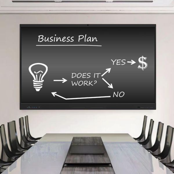 Quality Android OS 14 smart board with higher compatible with various collaboration software and tools wholesale