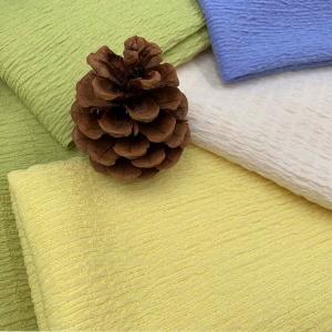 Breathable Spandex Polyester Knit Crinkle Bubble Fabric Jersey