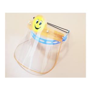 Cheap Smiling Reusable Kids Plastic Face Shield For Boys Toddlers Childrens Face Visor for sale