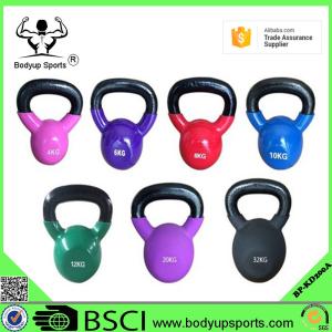 Colorful Smooth Surface Fitness Equipment Kettlebells With Excellent Performance