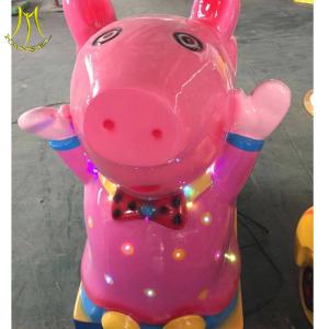 Hansel kiddie rides with tokens amusement park pink pig ride