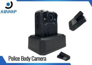 Cheap One Button Record Law Enforcement Body Camera With 8 IR Lights and 140 Degree Wide Angle for sale
