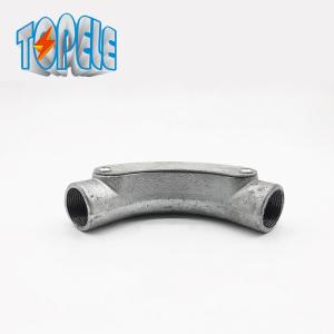 China Malleable Iron Inspection 20mm 90 Degree Conduit Bend on sale