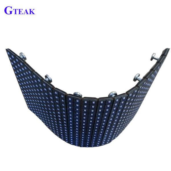 Quality 320*160mm Indoor RGB Full Color P2 P3 P4 P5 P6 Flexible LED Display Screen Panel Module for Customized Video Advertising wholesale