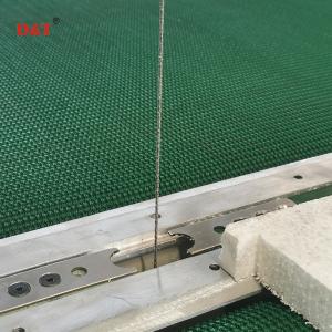 5 Wheel Fast Wire Precise PU Foam Cutting Machine For Rock Wool PIR EVA Vertical