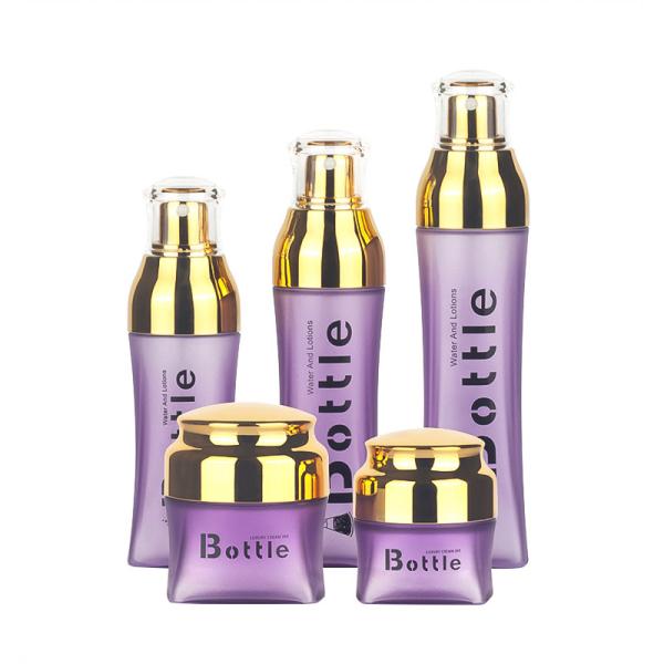 PET Cosmetic Packaging Sets Multiusage 44mm Width With Pump