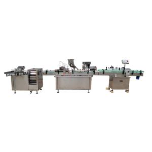 Full Automatic Liquid Filling Machine , Syrup / Wine Beverage Filling Machine