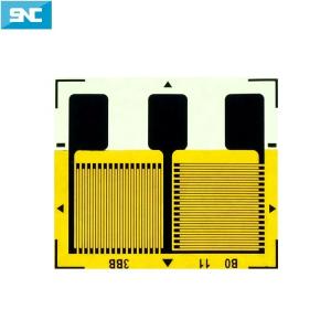 Room Temperature -30- 60 degree BF120-3BB-A Half Bridge Strain Gauge with Glue