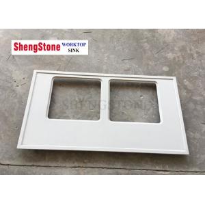 Cheap Light Grey Marine Edge Countertop For Government Laboratory , 1410*750 Mm Size for sale