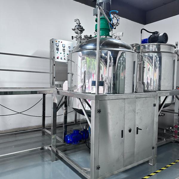 Quality Stainless Steel Cosmetic Emulsifier Mixer With PLC Control 5000L Capacity wholesale