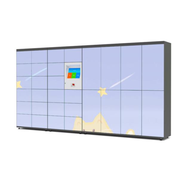 Quality 15" Touch Screen Smart Laundry Locker CRS Contactless Card Reader wholesale