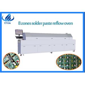 Cheap ETON SMT Reflow Oven 8-Zone Heating/Cooling 5line 3phase 380V 50/60Hz Power Supply for sale