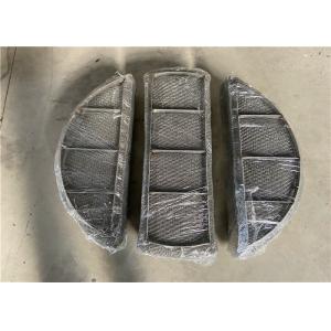 Gas Liquid Filter Wire Mesh Demister Pad SS 304 For Vapor Liquid Filter