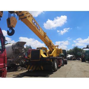 49 Km / H Max Speed Used Cranes 2.3 Cbm Bucket Capacity Mitsubishi Engine